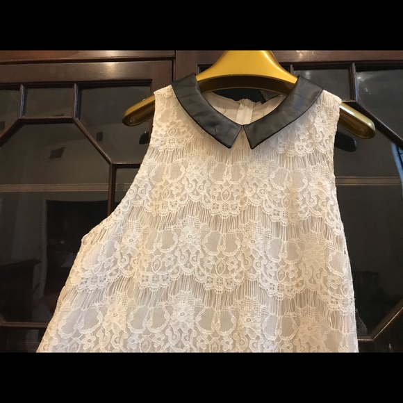 NWT Lace and Satin Astr sleeveless Dress - Picture 2 of 12